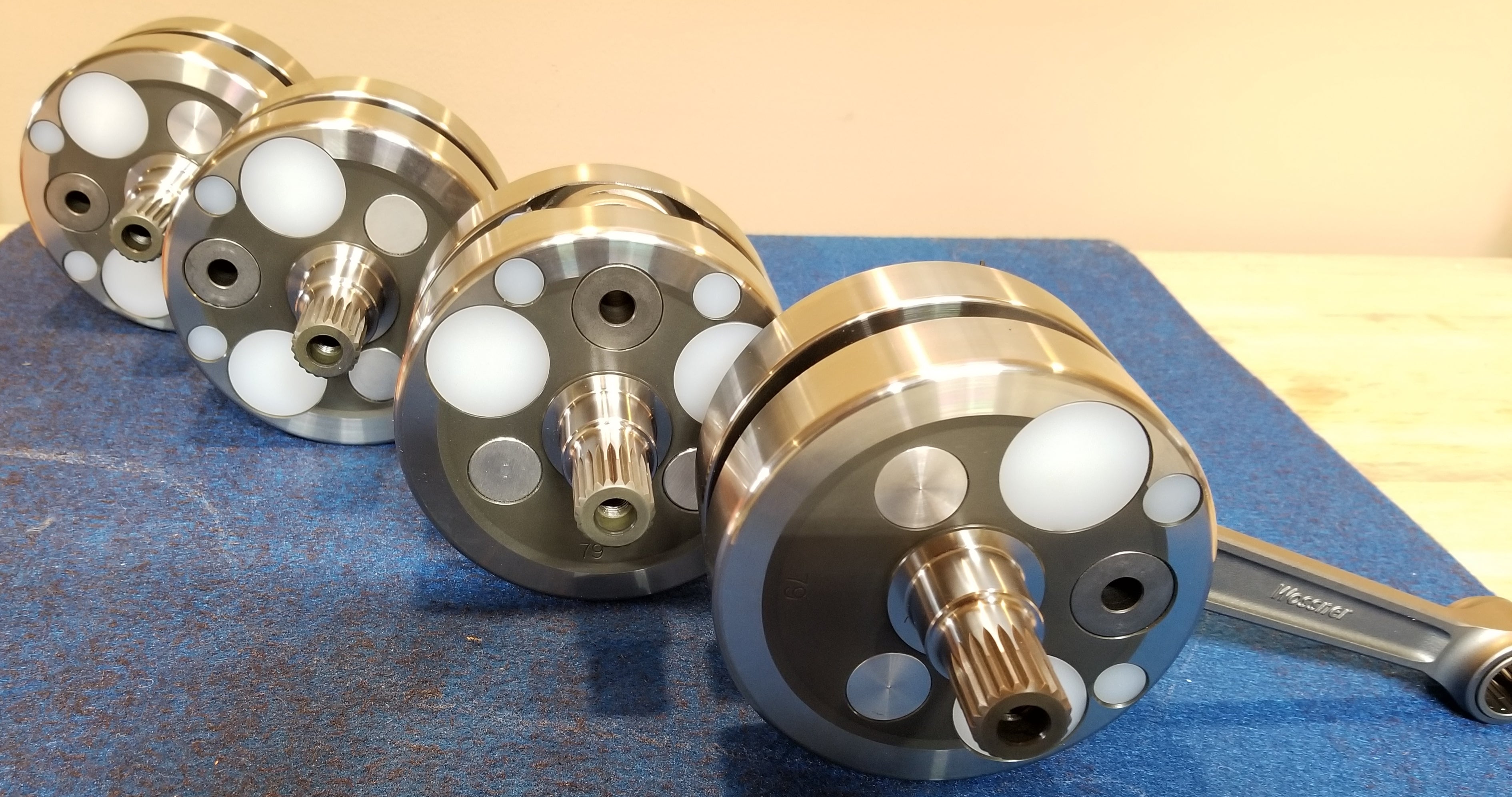 87-01 CR500 Billet crankshaft