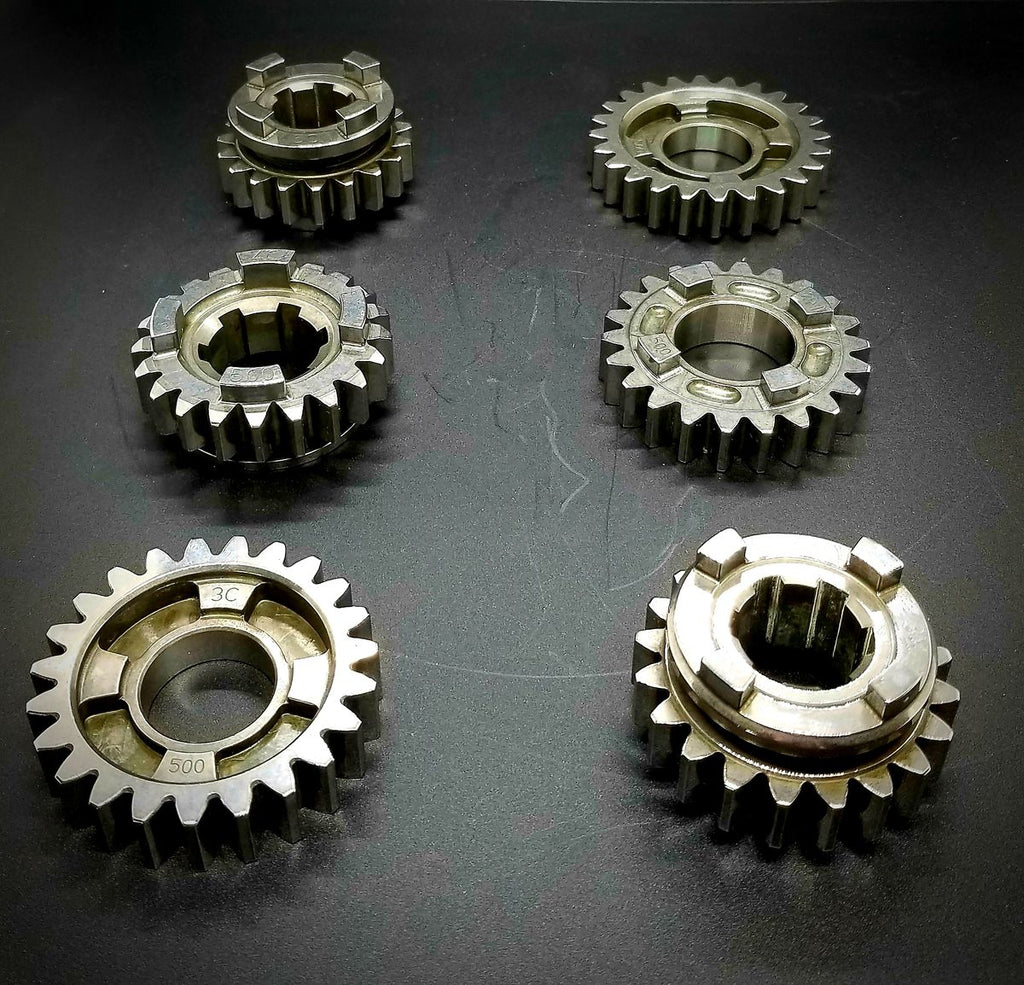 CR500 93-01 billet Tranmission gear set 2nd thru 5th