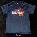 Built500 T Shirt red logo